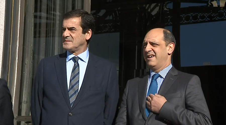 Rui Moreira e António Pizarro pela Câmara do Porto