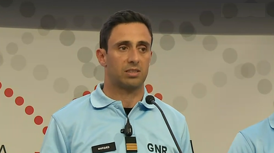 Conferência de imprensa da GNR