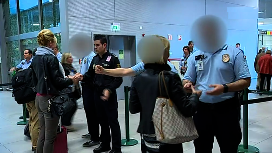 Controlo de fronteiras durante a visita do Papa Francisco