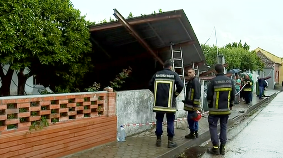 Minitornado em Esgueira RTP Arquivos