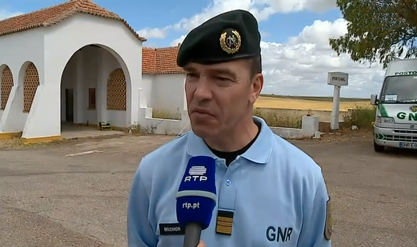 Controlo da fronteira de Retiro