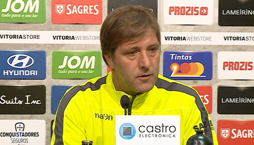 Conferência de imprensa de Pedro Martins