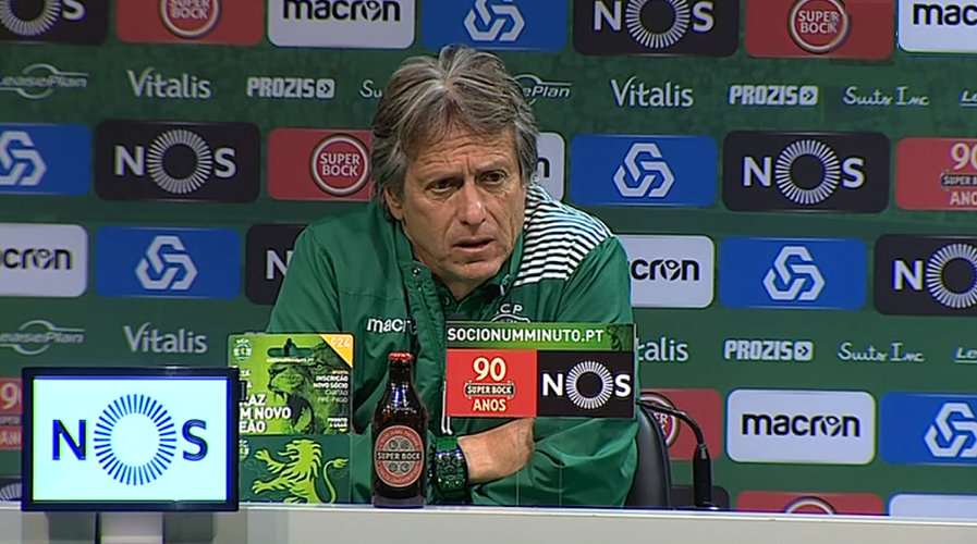Futebol: conferência de imprensa de Jorge Jesus