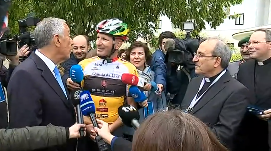 Marcelo Rebelo de Sousa em Fátima