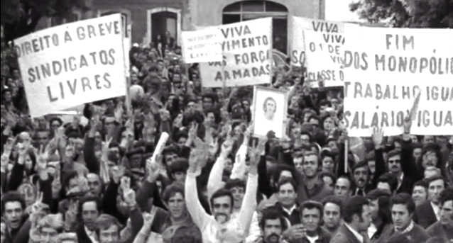 Manifestação e reunião de sindicatos no Barreiro