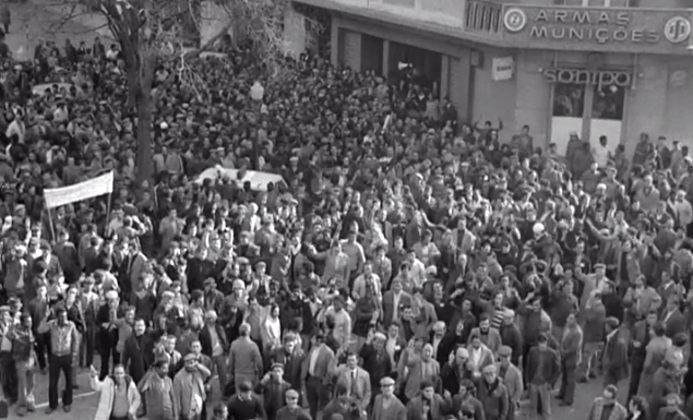 Manifestação de trabalhadores da construção civil