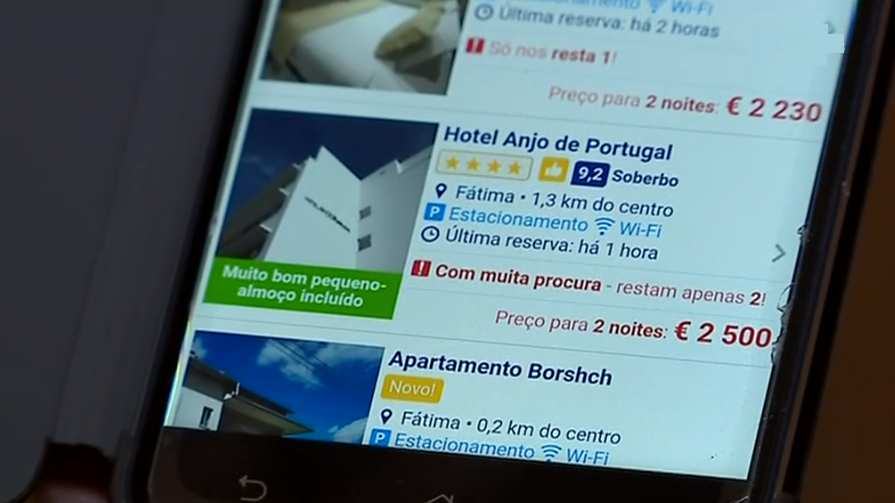 Alojamentos em Fátima