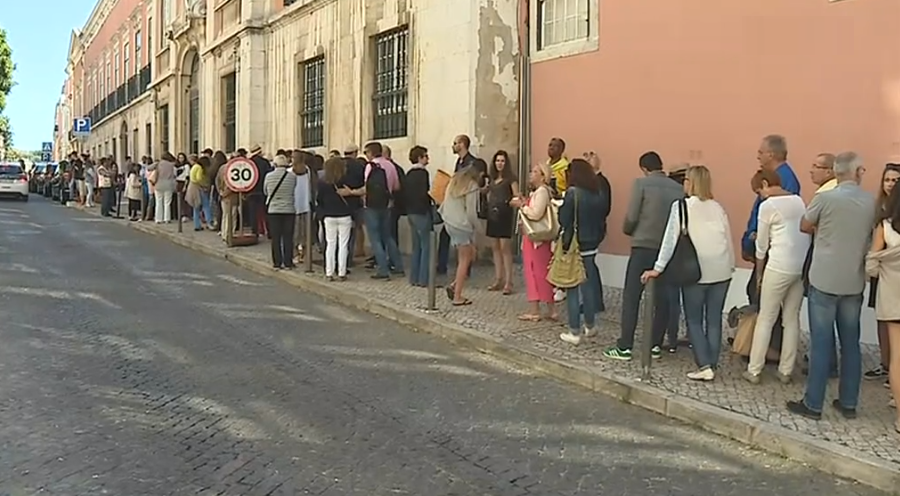 Franceses votam em Lisboa