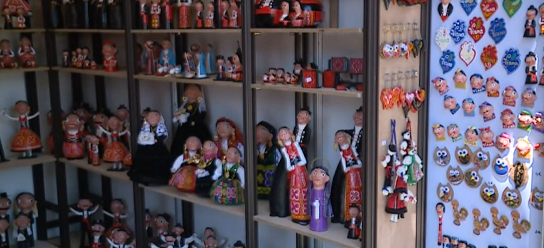 Feira de artesanato da romaria da Senhora da Agonia