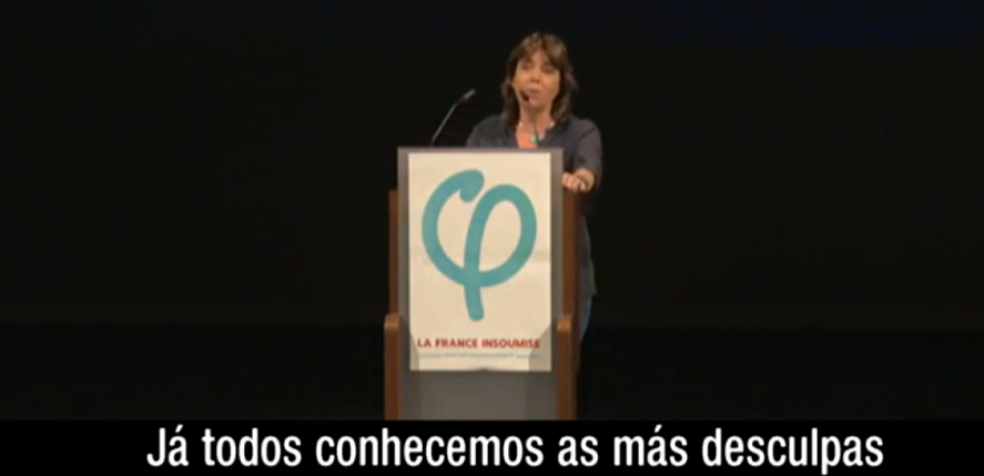 Catarina Martins em Marselha