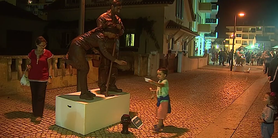 Concurso Homem Estátua