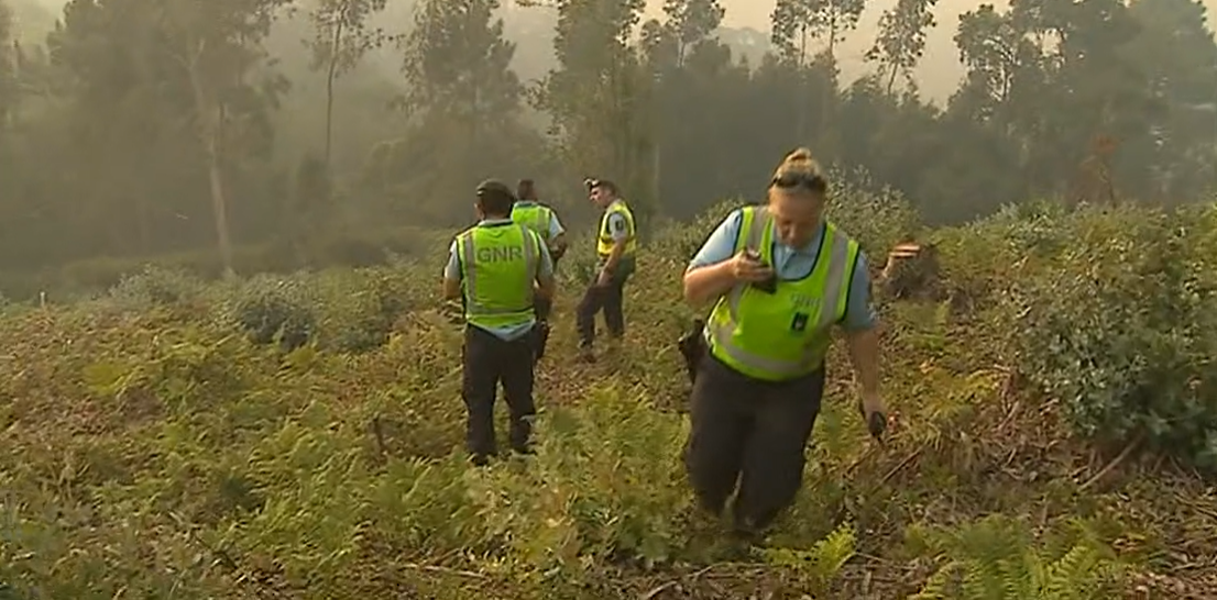 População evacuada da Serra de Monchique