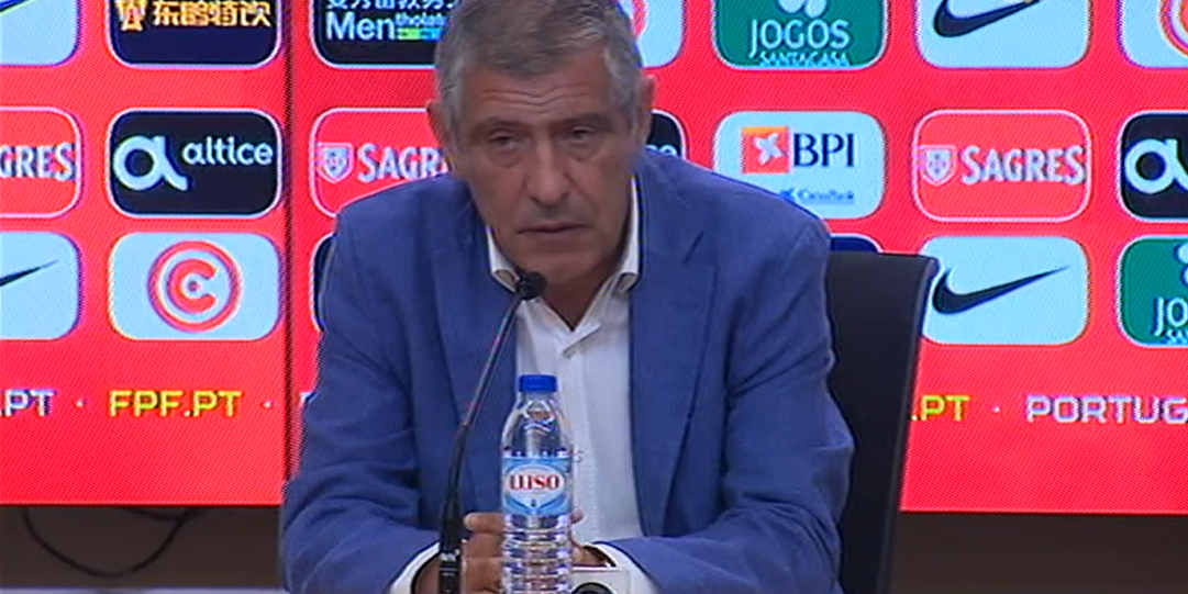 Fernando Santos comenta lista de convocados