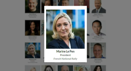 Web Summit  convida Marine Le Pen