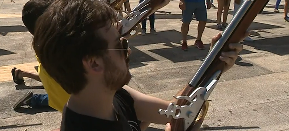 Teatro musical de rua “Um porto para o mundo”