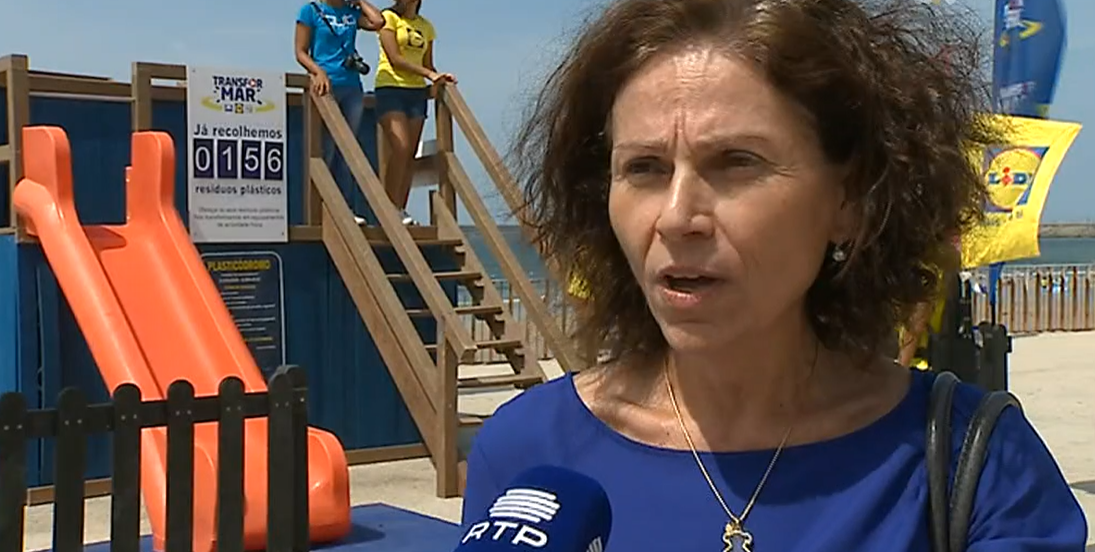 Recolha de plástico