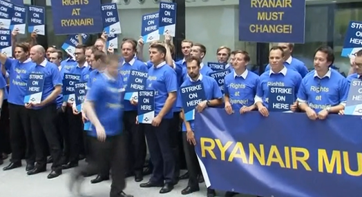 Greve na Ryanair