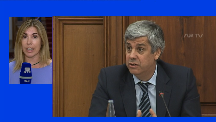 Mário Centeno na Assembleia da República