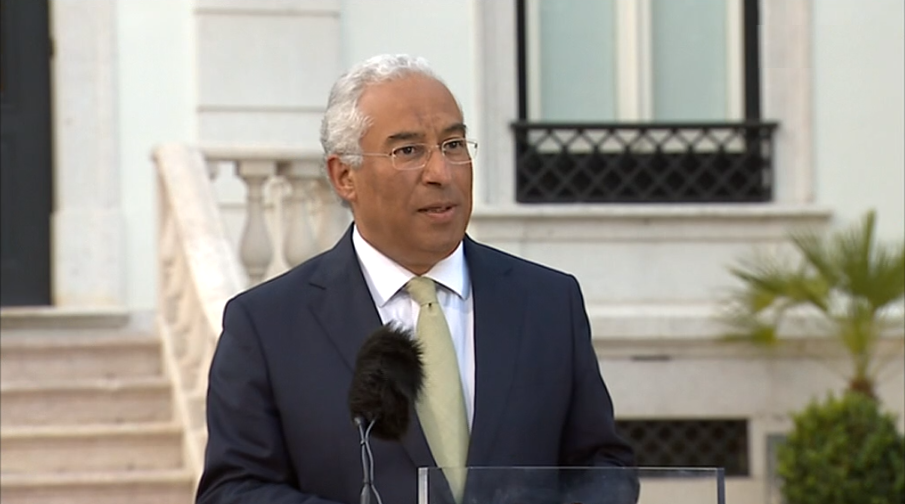 Conferência de imprensa de António Costa