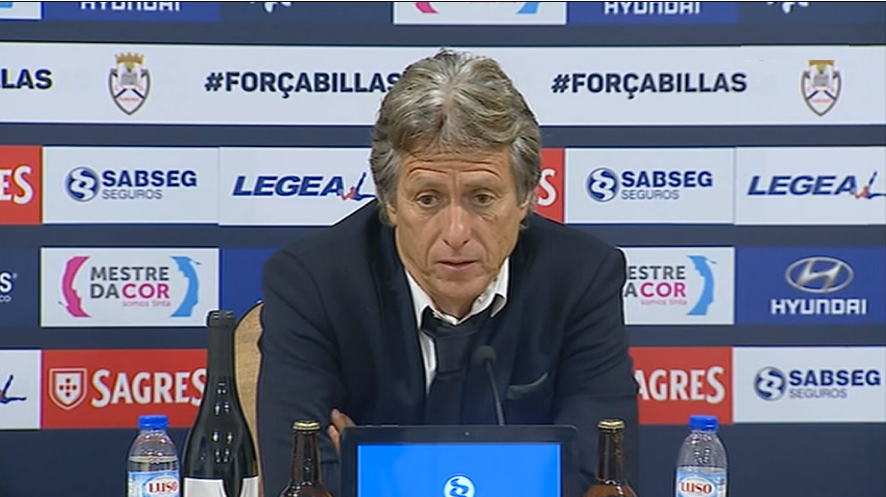 Futebol: Declarações de Jorge Jesus