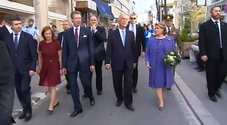 Visita de Marcelo Rebelo de Sousa ao Luxemburgo