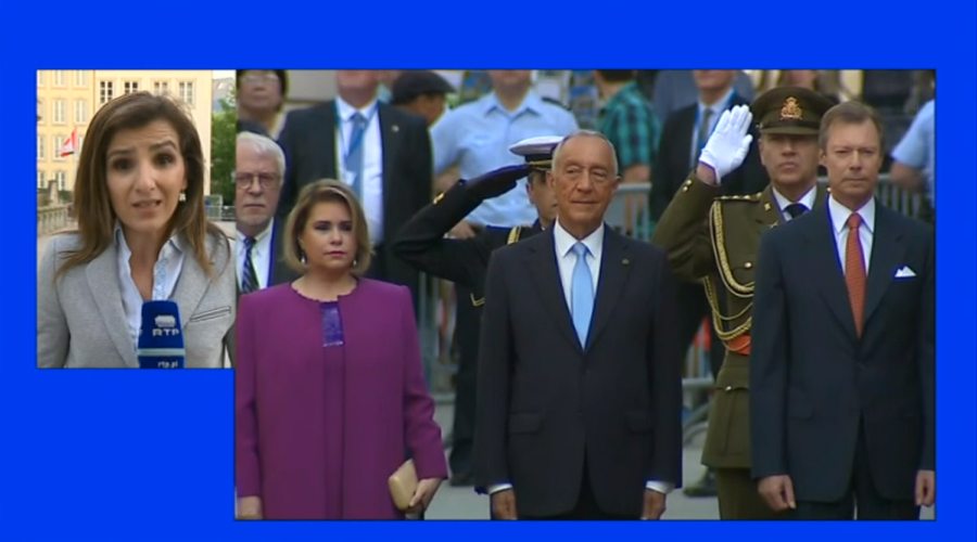 Visita de Marcelo Rebelo de Sousa ao Luxemburgo