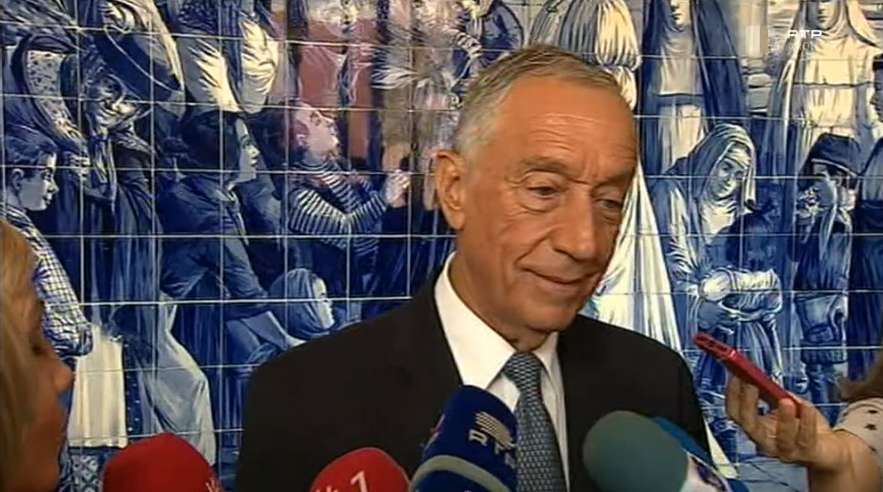 Reação de Marcelo Rebelo de Sousa ao défice excessivo