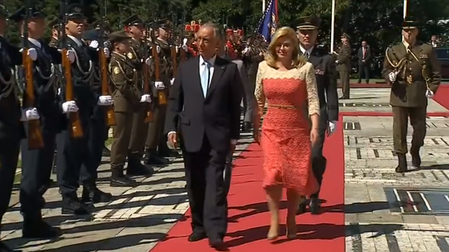 Marcelo Rebelo de Sousa na Croácia