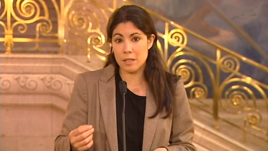 Reação de Mariana Mortágua ao défice excessivo