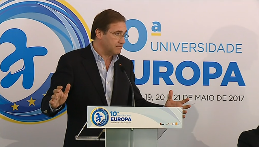 Passos Coelho na 10ª edição da Universidade Europa