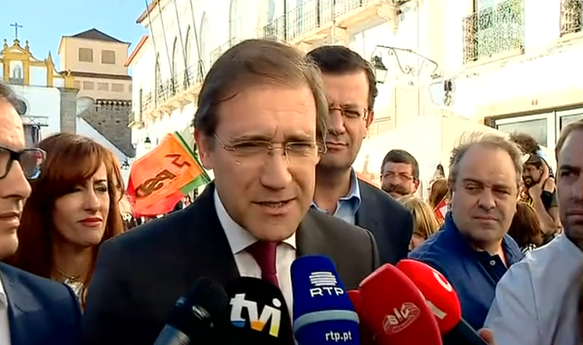 Pedro Passos Coelho em Évora