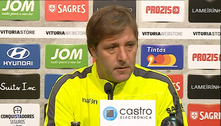 Conferência de imprensa de Pedro Martins