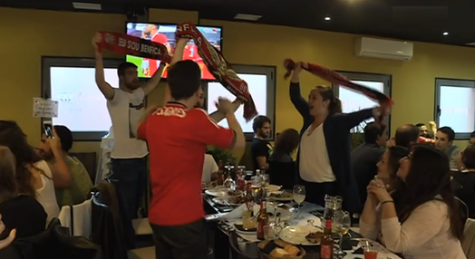 Futebol: Festejos do Benfica Tetracampeão