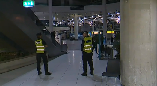Evacuação no Aeroporto de Lisboa