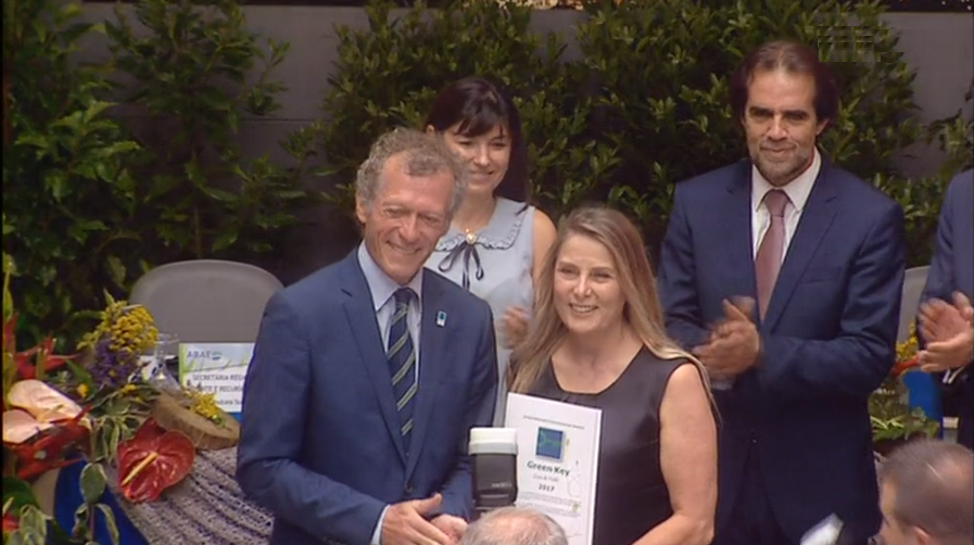 Entrega do galardão “Green Key” no Museu da Eletricidade