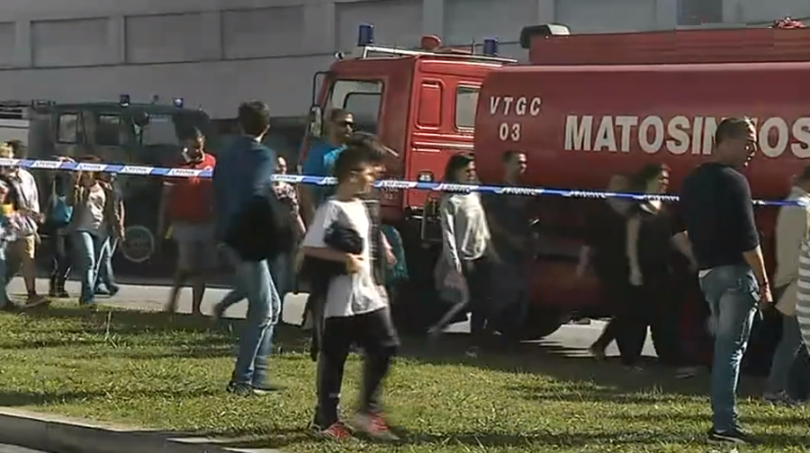 Desalojados do incêndio de Leça do Balio