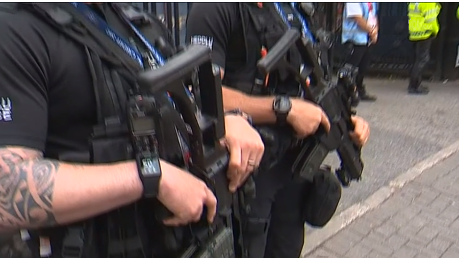 Ambiente para a final da Liga dos Campeões