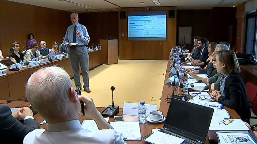 Conferência sobre políticas de Saúde