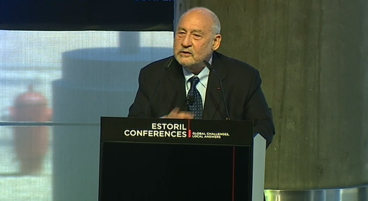Declarações de Joseph Stiglitz