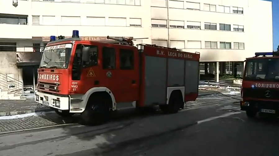 Incêndio em Leça do Balio