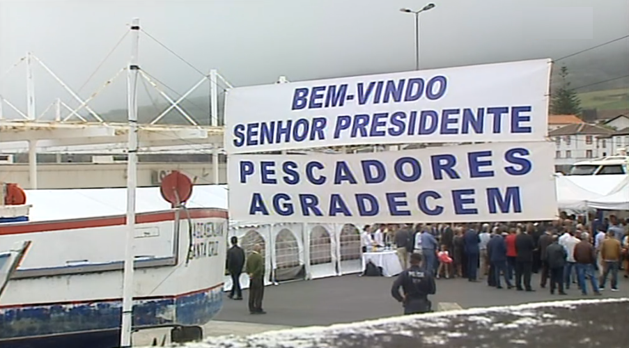 Marcelo Rebelo de Sousa na Ilha Graciosa