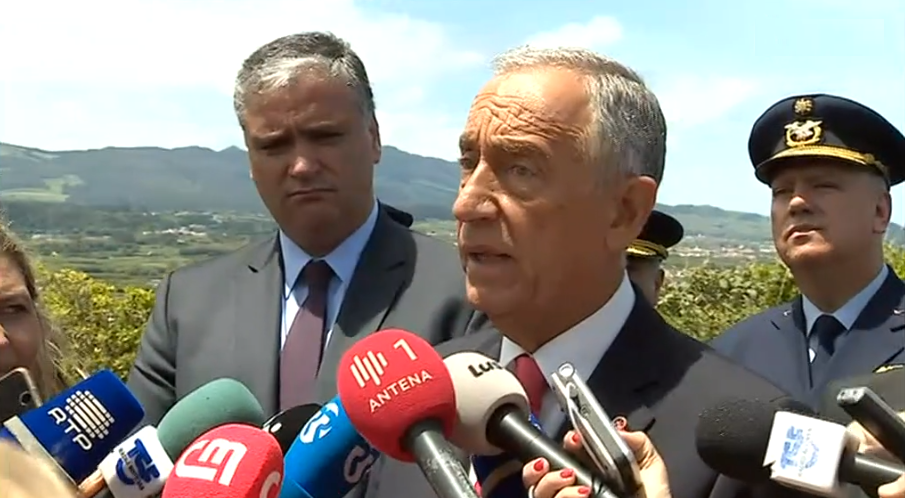 Marcelo Rebelo de Sousa nos Açores