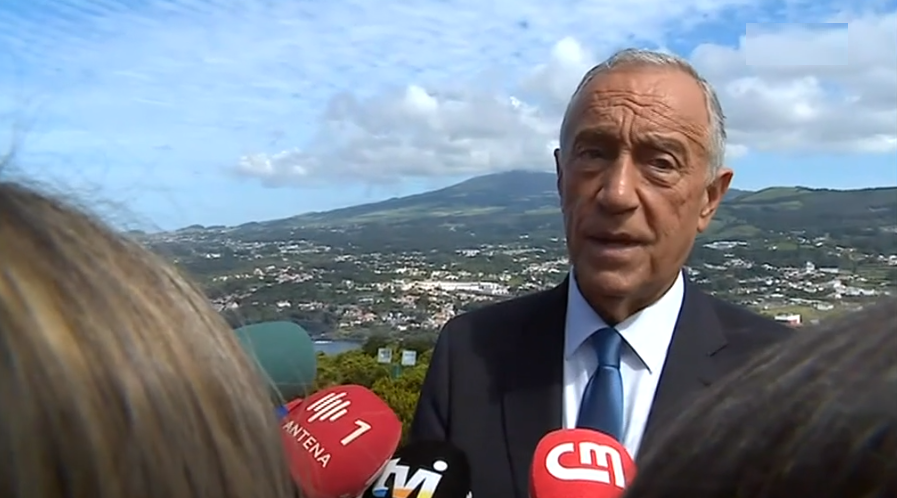 Marcelo Rebelo de Sousa visita os Açores
