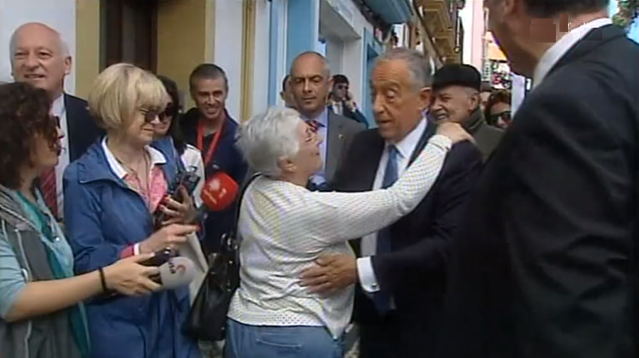 Marcelo Rebelo de Sousa na Ilha Terceira