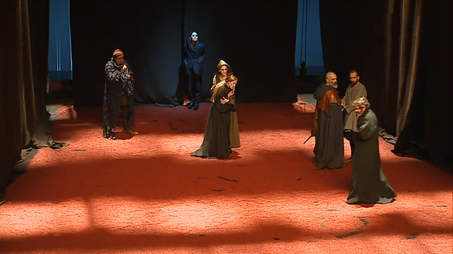 Peça de teatro “Macbeth” no Porto