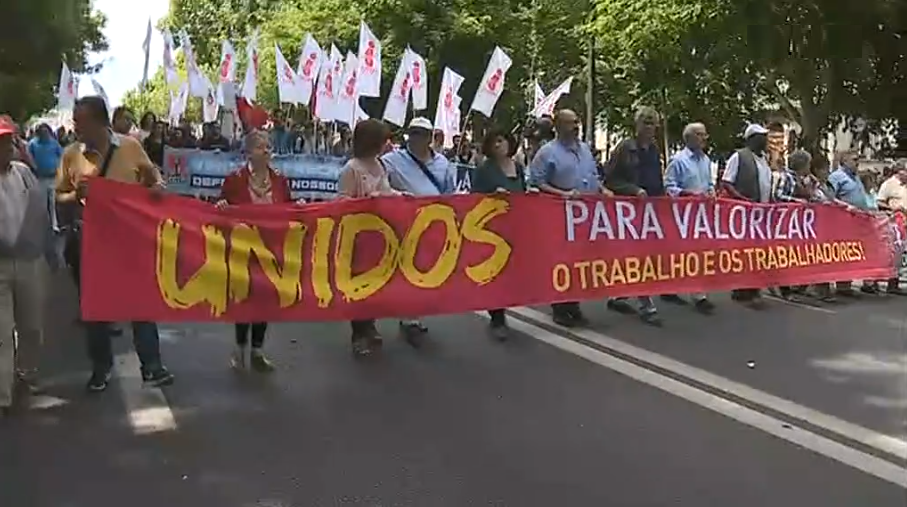 Manifestação da CGTP