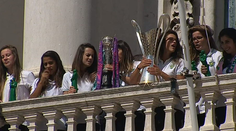 Equipa de futebol feminino do Sporting