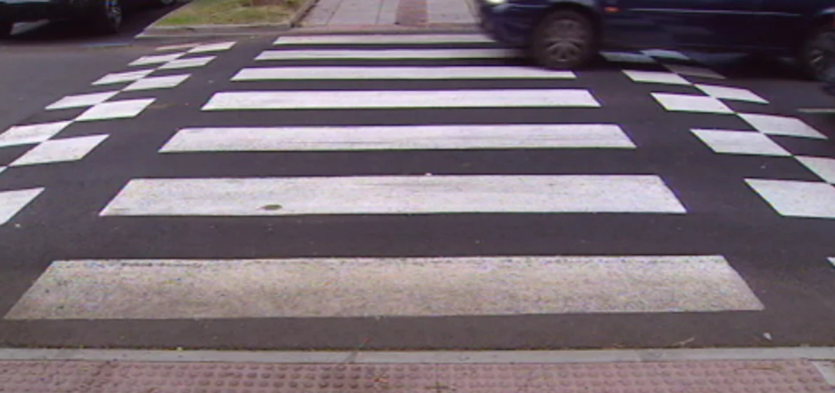 Passadeira tecnológica para invisuais