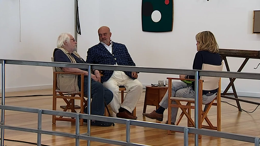 Exposição conjunta de Júlio Pomar e Cabrita Reis