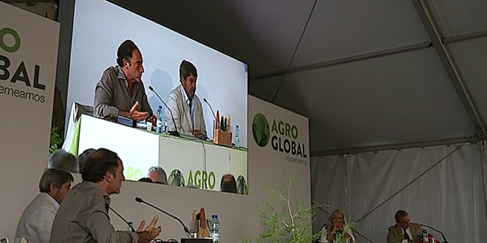 Assunção Cristas e Paulo Portas na AgroGlobal